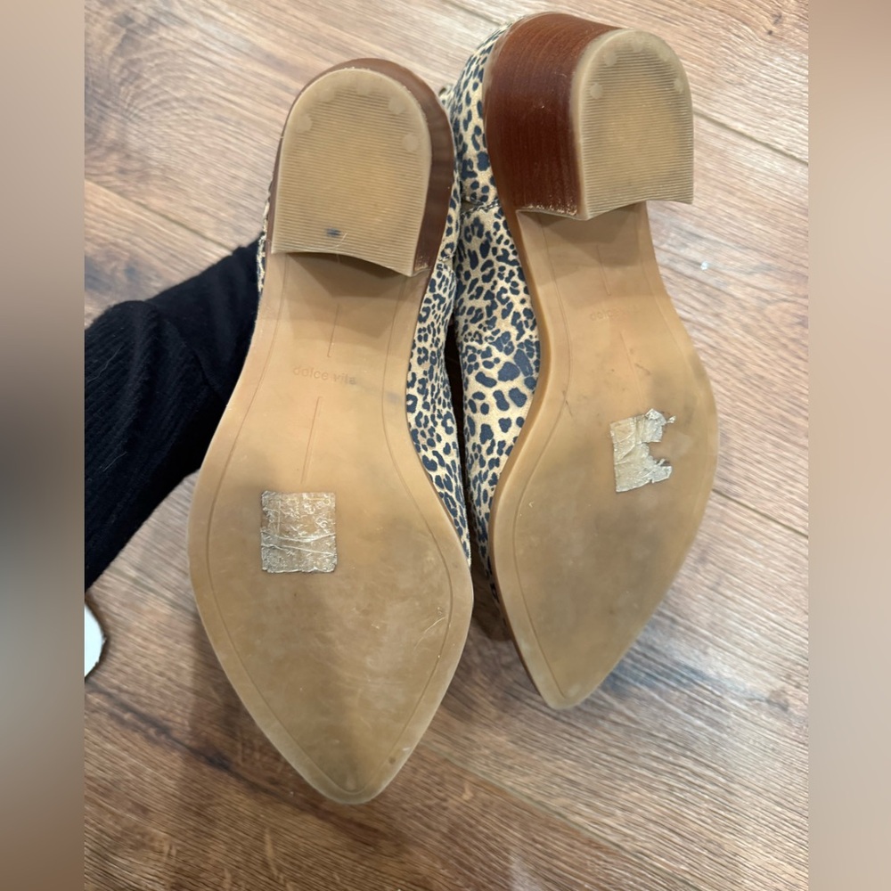Dolce Vita Size 9.5 Cheetah Booties - Picture 5 of 6